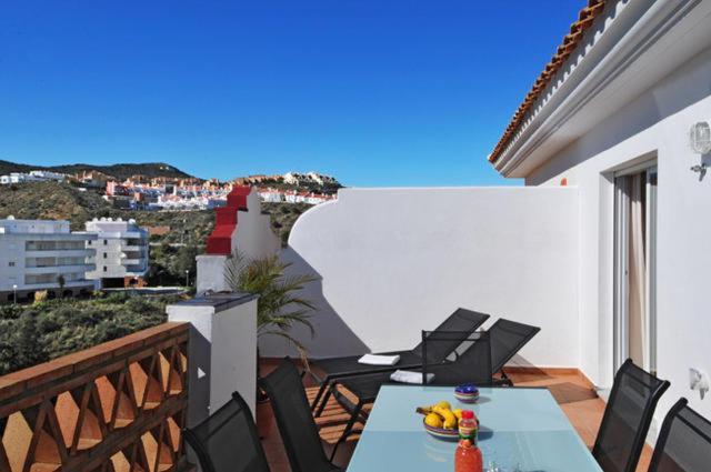 Ferienwohnung Penthouse With A View La Cala De Mijas Exterior foto